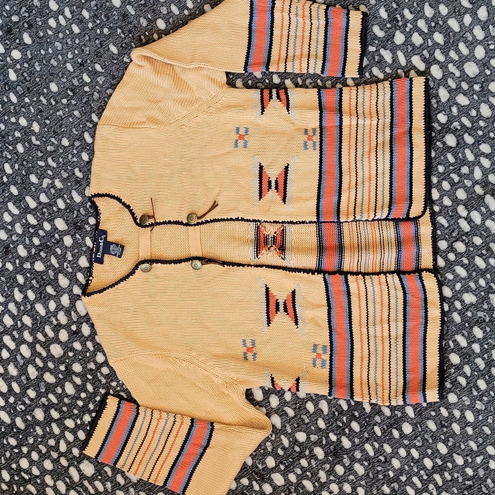 SALE!! Denim & Co Aztec Sweater